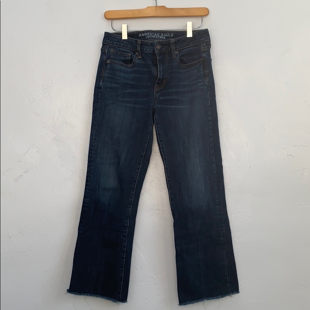 American Eagle Hi-Risecrop Jeans - image 2